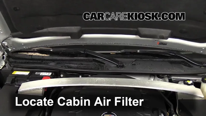 2011 Cadillac STS 3.6L V6 Air Filter (Cabin) Replace